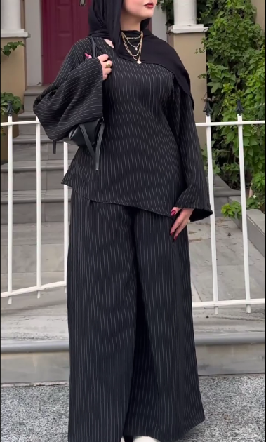 Shadow Stripe Co-Ord Set